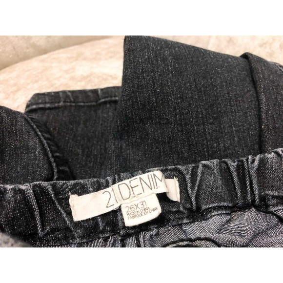 Forever 21 Black Skinny Jeans Leggings Jeggings - Picture 3 of 3